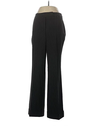 Pre-owned Moda International Dress Pants In Black