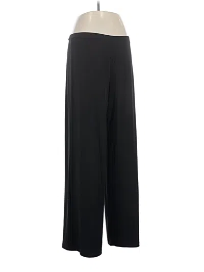 Pre-owned Moda International Dress Pants In Black