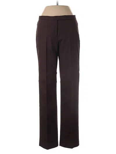 Pre-owned Moda International Dress Pants In Brown