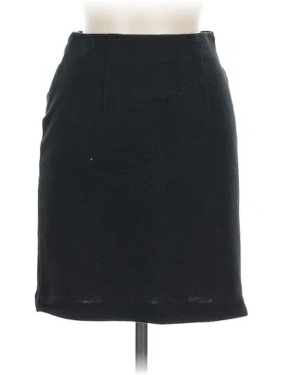 Pre-owned Moda International Formal Skirt In Black