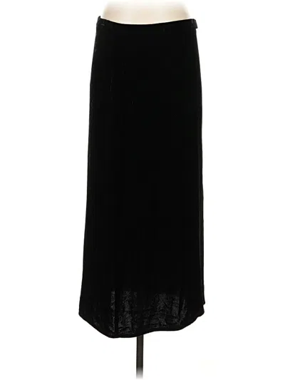 Pre-owned Moda International Formal Skirt In Black