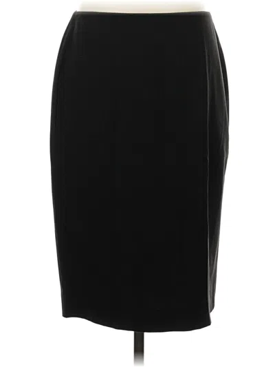 Pre-owned Moda International Formal Skirt In Black