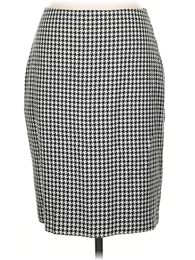 Pre-owned Moda International Formal Skirt In Gray