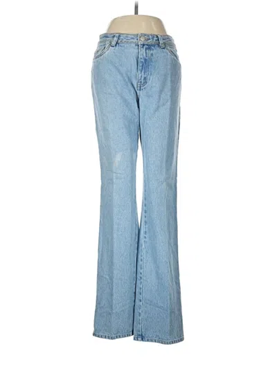 Pre-owned Moda International Jeans In Blue