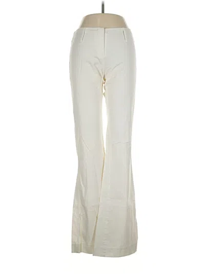 Pre-owned Moda International Jeans In Ivory
