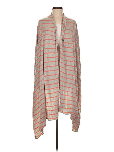 Pre-owned Moda International Kimono In Gray