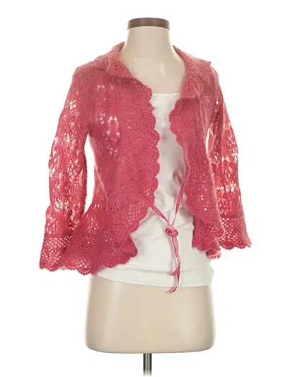 Pre-owned Moda International Kimono In Pink