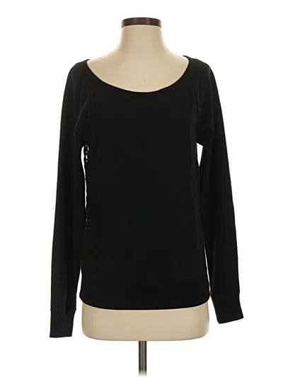 Pre-owned Moda International Pullover Sweater In Black