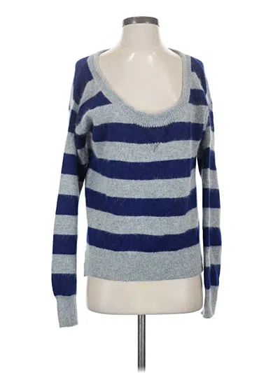 Pre-owned Moda International Pullover Sweater In Blue