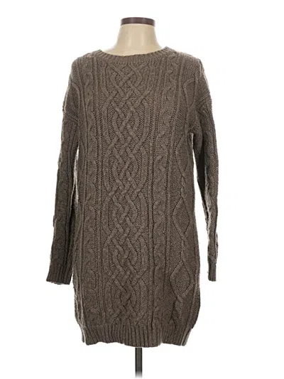Pre-owned Moda International Pullover Sweater In Brown