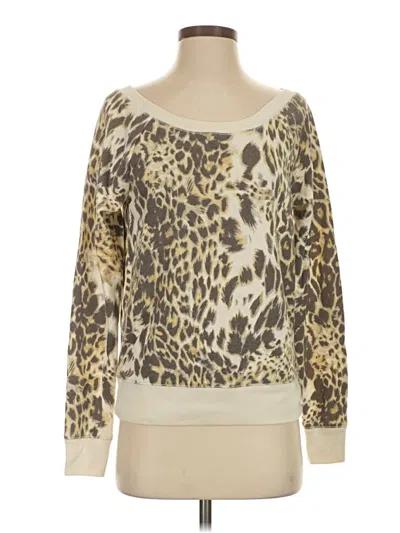Pre-owned Moda International Pullover Sweater In Gold