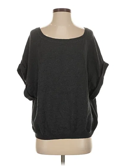 Pre-owned Moda International Pullover Sweater In Gray