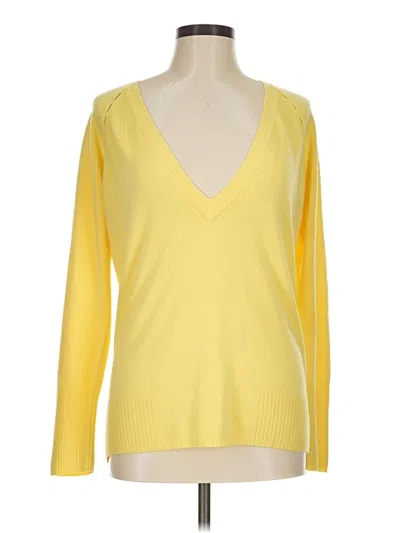 Pre-owned Moda International Pullover Sweater In Yellow