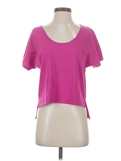 Pre-owned Moda International Short Sleeve T-shirt In Pink