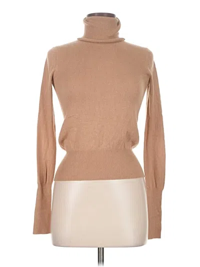 Pre-owned Moda International Silk Pullover Sweater In Brown