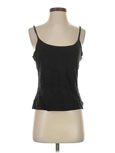 Pre-owned Moda International Tank Top Black Strapless Neckline Tops