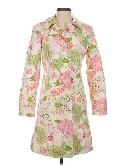 Pre-owned Moda International Trenchcoat In Pink