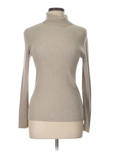 Pre-owned Moda International Turtleneck Sweater In Brown