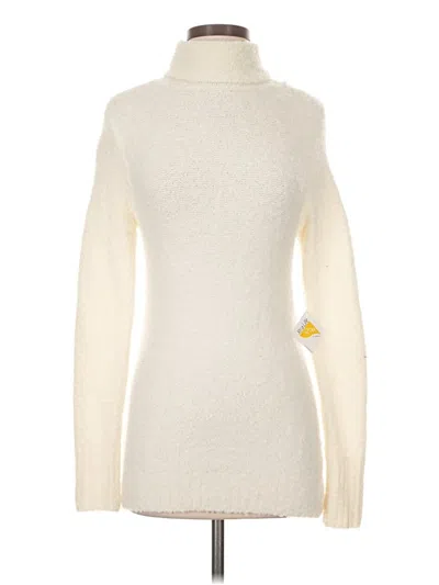 Pre-owned Moda International Turtleneck Sweater In Ivory