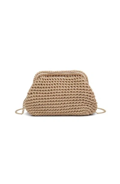 Moda Luxe Anastasia Clutch In Natural