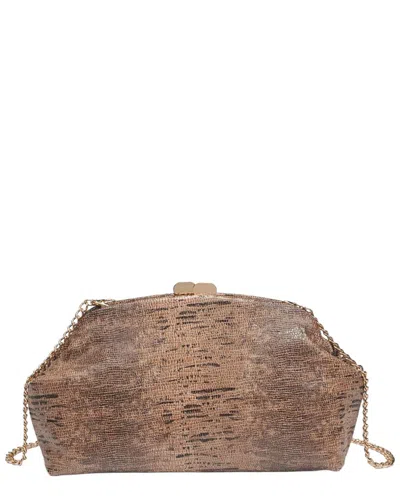 Moda Luxe Camille Clutch In Brown