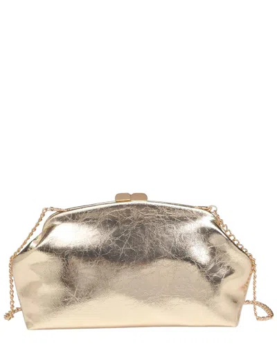 Moda Luxe Camille Clutch In Gold