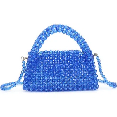 Moda Luxe Dolly Evening Bag In Blue