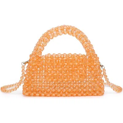 Moda Luxe Dolly Evening Bag In Orange