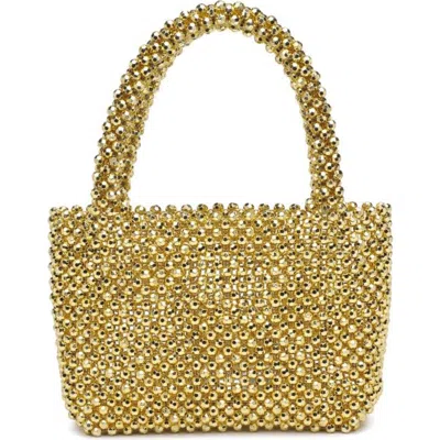 Moda Luxe Donna Evening Bag In Gold