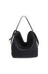 Moda Luxe Edith Hobo Bag In Black