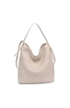 Moda Luxe Edith Hobo Bag In Oatmilk