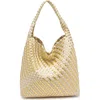 Moda Luxe Ellery Hobo In Gold Ivory