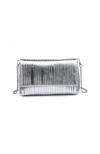 Moda Luxe Esmeralda Clutch In Silver