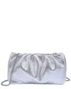 Moda Luxe Fancy Clutch In Silver