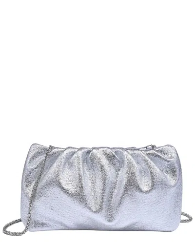 Moda Luxe Fancy Clutch In White