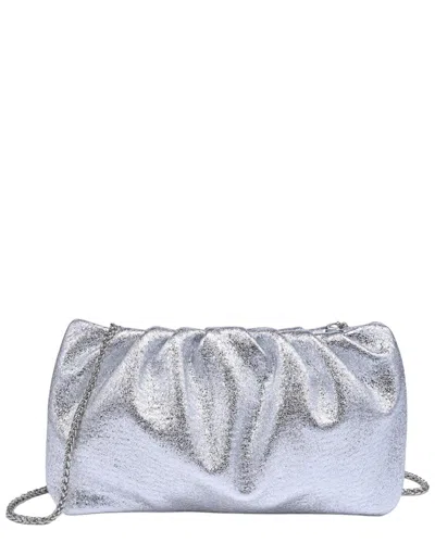 Moda Luxe Fancy Clutch In White