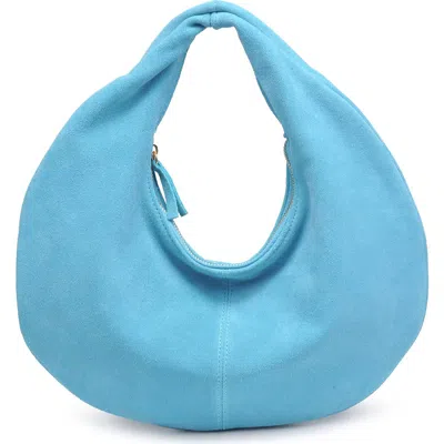 Moda Luxe Farrah Suede Hobo Bag