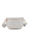 Moda Luxe Gizelle Belt Bag In Cream