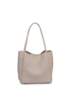 Moda Luxe Gladys Tote In Ivory