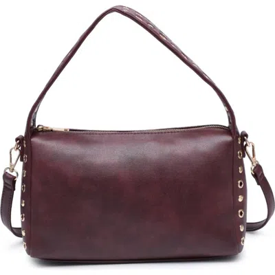 Moda Luxe Jane Clutch In Burgundy