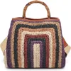 Moda Luxe Kalani Tote In Multi Cognac