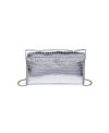 Moda Luxe Katniss Clutch In Silver