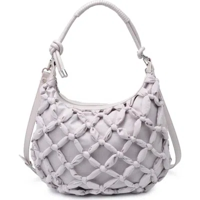 Moda Luxe Leslie Hobo In Dove Grey