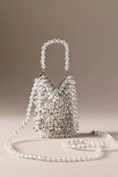 Moda Luxe Mariah Beaded Mini Bag In Metallic