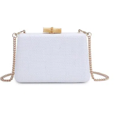 Moda Luxe Melina Evening Bag In White