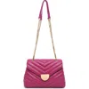 Moda Luxe Nora Small Crossbody Bag In Pink