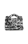 Moda Luxe Nya Tote In Black Ivory
