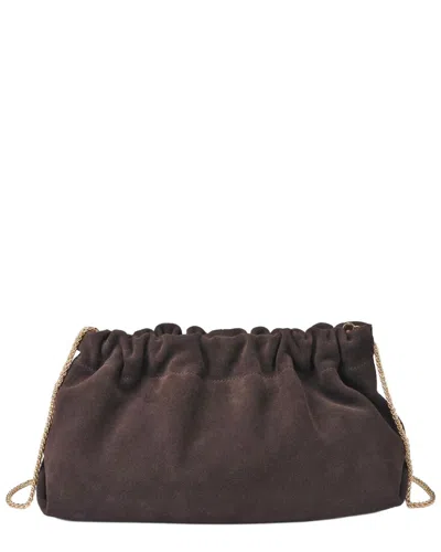 MODA LUXE PENELOPE LEATHER CLUTCH