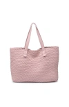 Moda Luxe Piquant Tote In French Rose