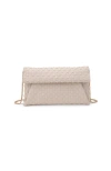 Moda Luxe Priscilla Clutch In Ivory